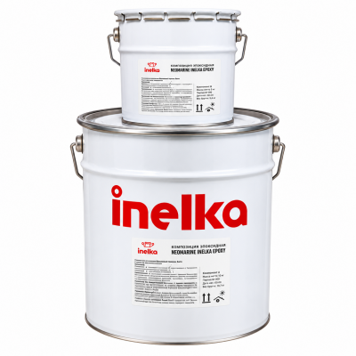 Эпоксидная композиция NEOMARINE INELKA EPOXY — двухкомпонентная антикоррозионная грунт-эмаль для металла и бетона 