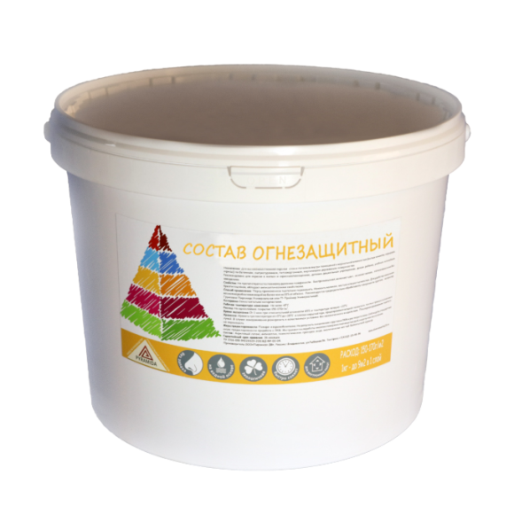 Состав огнезащитный бренда "ПИРАМИДА"